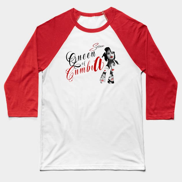 Selena - Queen of Cumbia Baseball T-Shirt by MAG